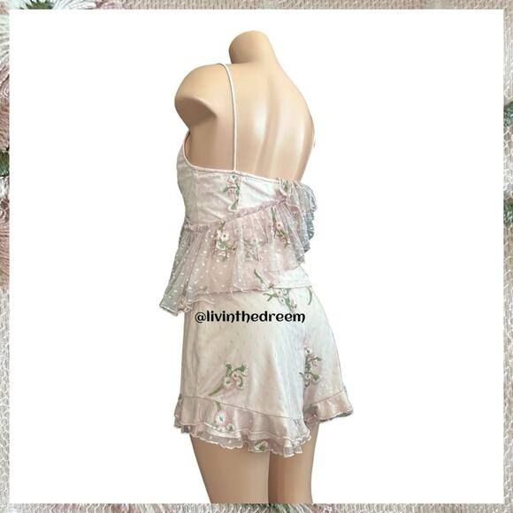 NWOT Majorelle Whitney Shorts & Camisole Princess Pink M Set $249 - Picture 5 of 16